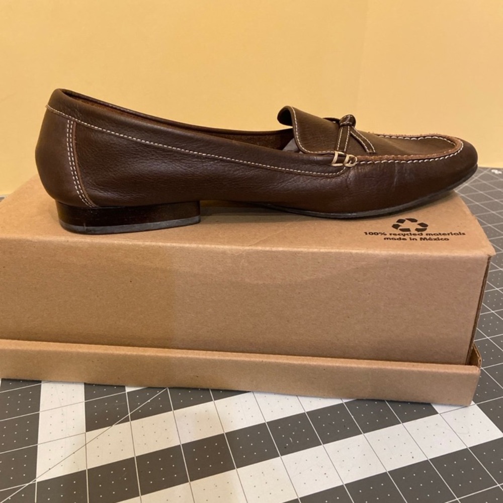 Karen Scott Dark Brown Men's Loafers - Picture 2 of 5